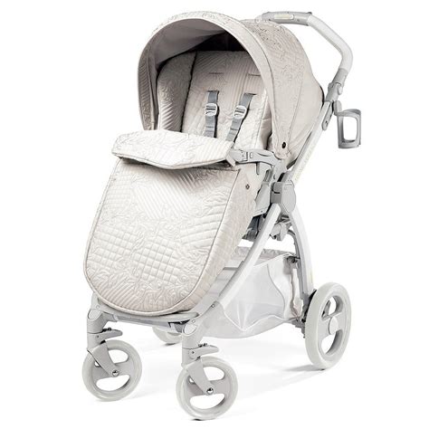 white versace pushchair|Versace baby strollers.